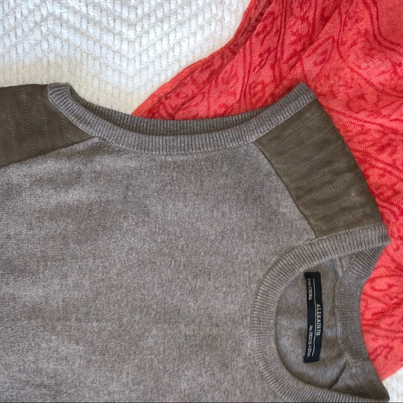 Allsaints Sierre Jumper Dress Brown Size 4 - Picture 9 of 13